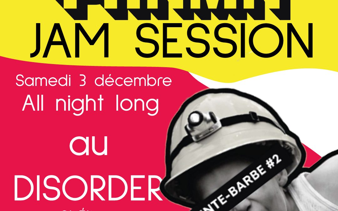 Une jam session all night long à Saint-Étienne le 3 décembre