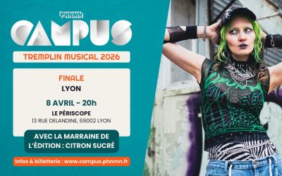 Finale du Tremplin musical de PHNMN Campus le 8 avril